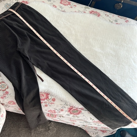 Celine brown striped slacks - Picture 6 of 8
